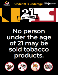 This means that if you are under the age of 21, . Maryland Department Of Health Maryland Responsible Tobacco Retailer Program