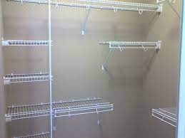 whole wire closet shelving for