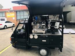 Melbourne is the second most populated city in australia with over 4 million people living there. Piaggio Ape 50 Custom Coffee Vans