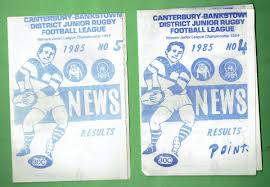 1985 junior canterbury bulldogs rugby