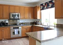 Kitchen backsplash is not only a protective element that protects your walls from liquid splashes such as oil and water. How To Wallpaper A Backsplash The Homes I Have Made