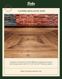 flooring installation guide delta