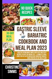 gastric sleeve bariatric cookbook