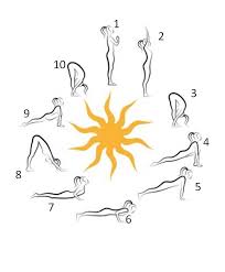 Sun Salutation Sun Salutation Yoga Routine Printable