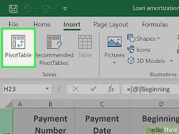 create pivot tables in microsoft excel