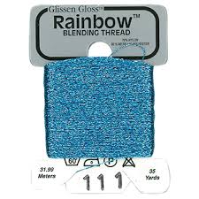 Glissen Gloss Rainbow Blending Thread 111 Pale Blue
