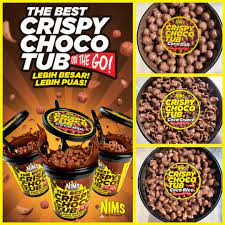 By @nims__chocotub 1 month ago at pekan pokok sena. The Best Crispy Choco Tub On The Go Food Drinks Packaged Snacks On Carousell