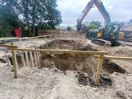 Basement Excavation Construction
