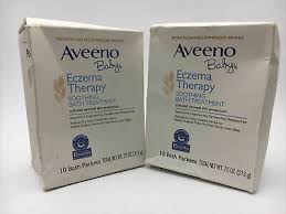 (pack of 2) 3.75 ounce (pack of 2) 4.7 out of 5 stars 744 Aveeno Baby Eczema Therapy Soothing Bath Treatment 5 Bath Packets 10 88 Picclick