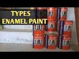 enamel paint types wood and metal