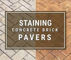 Staining Concrete Pavers Direct Colors