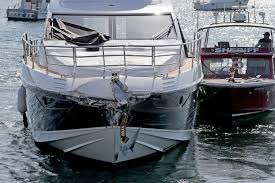 man steals yacht crashes in newport