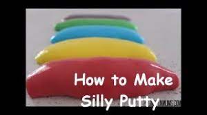 make silly putty without borax or glue