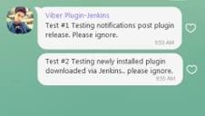 Viber Notification | Jenkins plugin