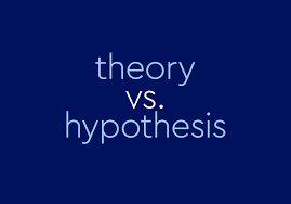 theory vs hypothesis what is the