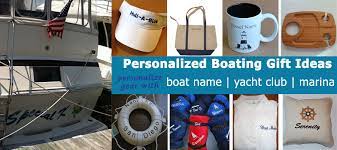 personalized boating or nautical gifts