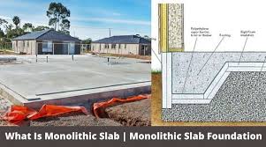 monolithic slab foundation definition