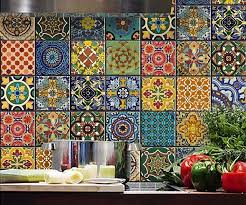 Mexican Talavera Tile Decal Crazy