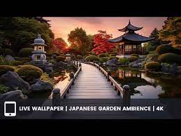 live wallpaper anese garden
