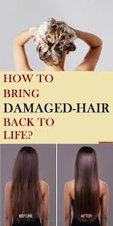 These treatments add keratin back to your hair. How To Bring Damaged Hair Back To Life In 2020 Hair Mask For Damaged Hair Treatment For Bleached Hair Hair Masks For Dry Damaged Hair