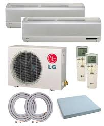 It conveniently needs only one outdoor unit to cover the whole house. Lg Lmu180he Mini Split Dual Zone Air Conditioner Certified Lg On Popscreen