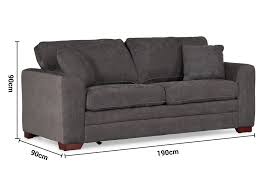 bernardo sofa bed darwin charcoal 2