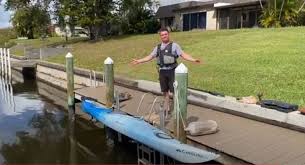 kayaarm kayak launch for tidal waters