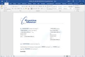 Practice Master Pro Automatic Patient Medical Document