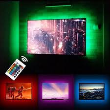 Usb Tv Backlight Led Bias Lighting Kit For 24 To 60 Inch Smart Tv Monitor Hdtv Wall Mount Stand Work Space Tv Ba Tv Backlight Bias Lighting Led Strip Lighting