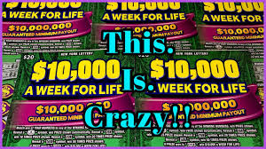 3 discount codes and 11 deals. 100 Of 10 000 A Week For Life New York Lottery Scratch Off Tickets Youtube