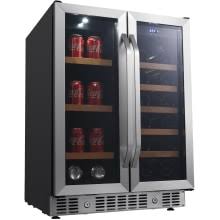 dual zone wine coolers refrigerators