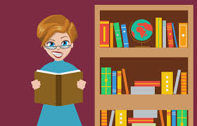 Image result for bookshelf cartoon