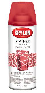 Krylon Stained Glass Cranberry Red