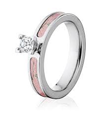 Pink Camo Engagement Ring 1 2 Ct Realtree Ap Pattern