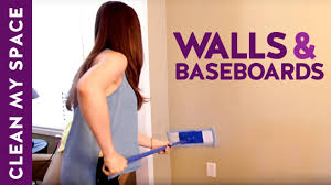 If you're heading to your cleaning cupboard to find the right products to clean painted walls with, step away from anything containing alcohol or harsh. How To Clean Walls Baseboards Clean My Space Youtube