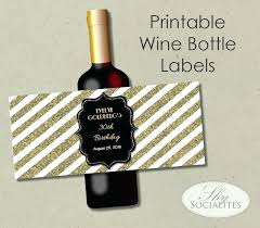 Printable Wine Labels Templates Free Bottle Label Template Microsoft