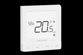 I control both heating and hot water through the salus system. Salus Controls