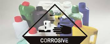 corrosive material health safety