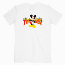 Mickey Mouse Thrasher T Shirt