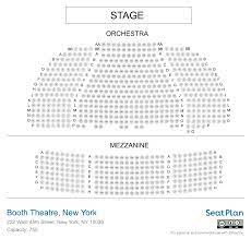 booth theatre new york seating chart
