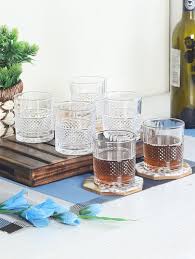 6 Glass Set From Bar Drinkware