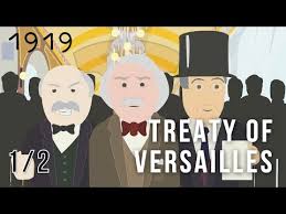 the treaty of versailles what did the