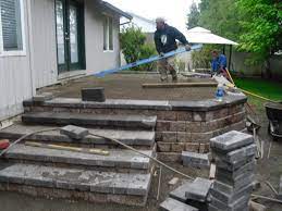 Raised Deck And Patio Patio Stones