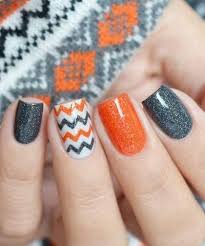 Negative nails don't always have to be a geometric design. Hottest 80 Cute Fall Nail Designs 2018 Beautybigbang