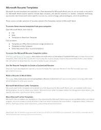Resume Cover Letter Template Word Free