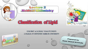 pdf clification of lipid