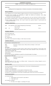 Sample Resume Format For Freshers Engineers Simply Sarah Me