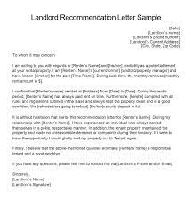 Landlord Reference Letter Example gambar png