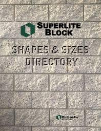 shapes pdf superlite block