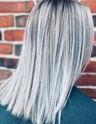Use extreme blue coloring conditioner on platinum hair, or apply to previously faded blue hair, for similar results. 20 Amazing Platinum Hair Shades To Try